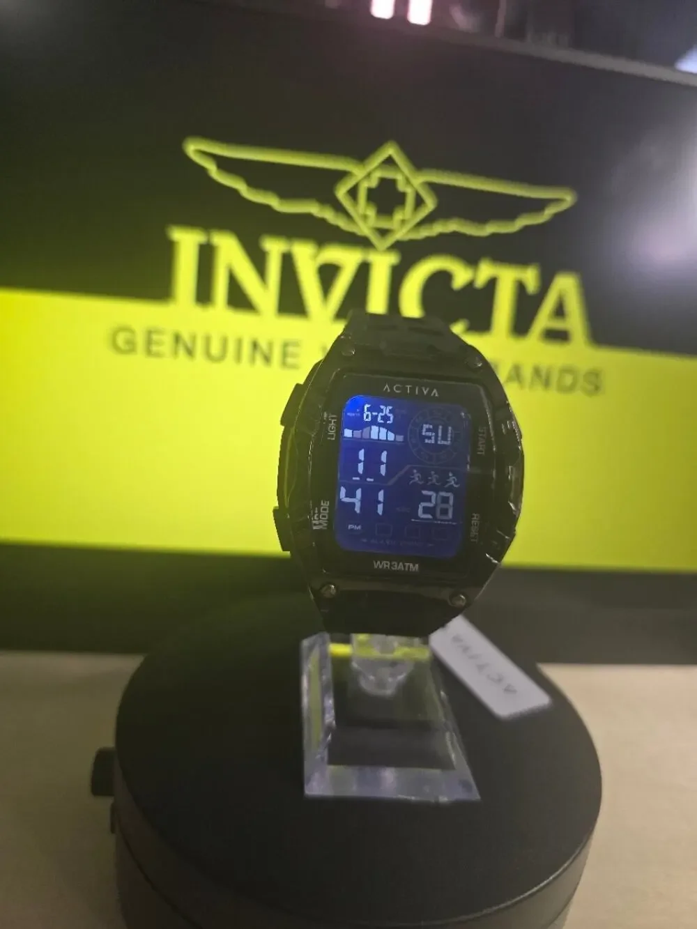 Activa Zalix X Invicta Digital Men's Watch